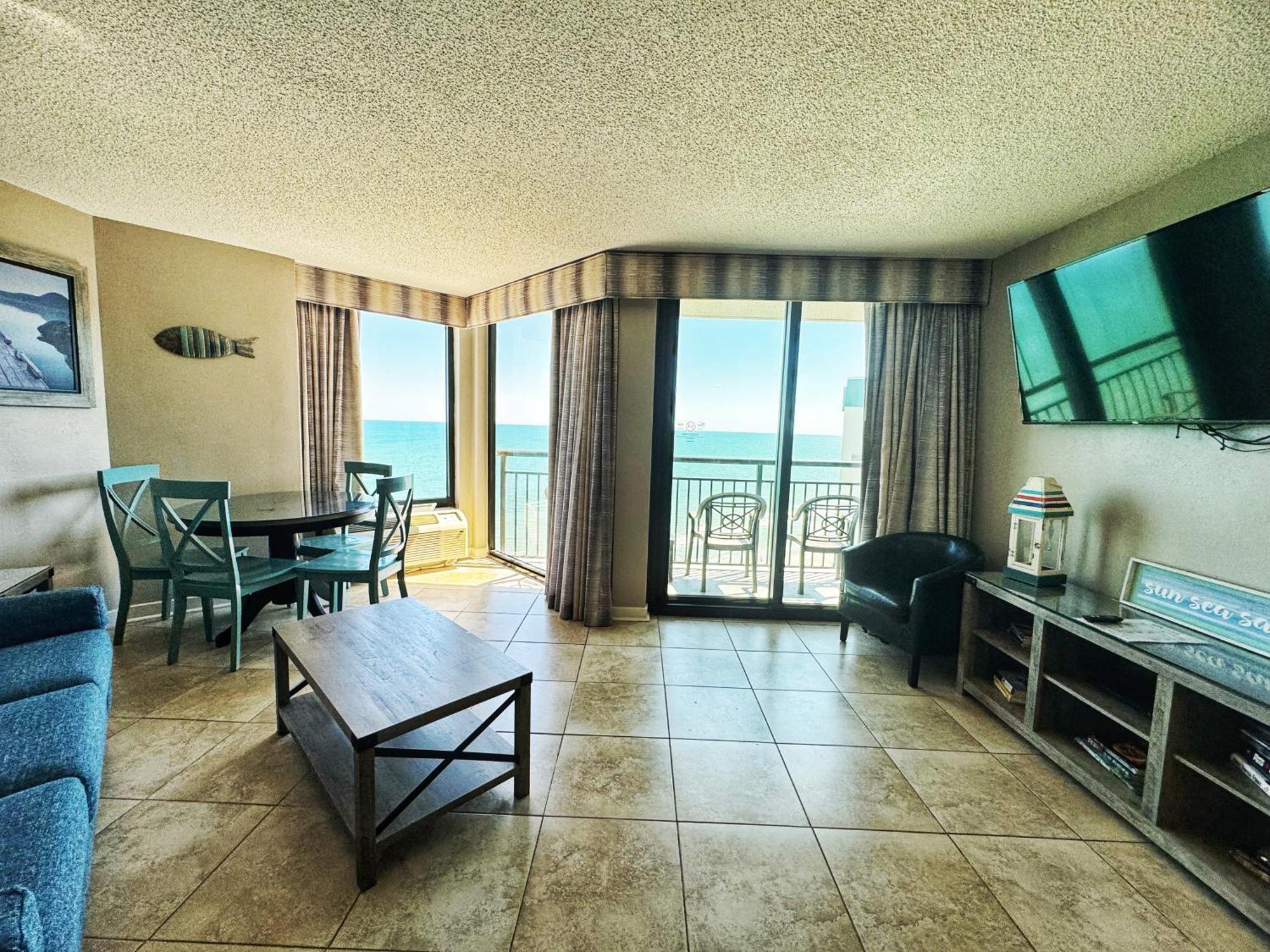 Ocean-Front Condos At Patricia Grand Myrtle Beach Exterior foto